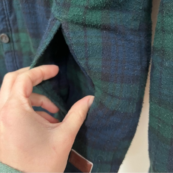 LL Bean Sherpa lined flannel - Picture 5 of 6